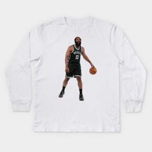 James Harden | Brooklyn Nets Kids Long Sleeve T-Shirt